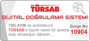 TÜRSAB Dijital Doğrulama Sistemi - Belge No: 10904